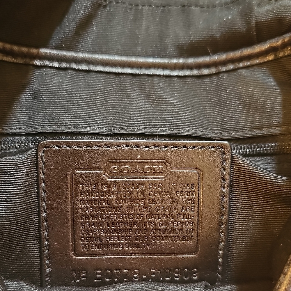 Coach Black Leather Mini Bag - Picture 3 of 7